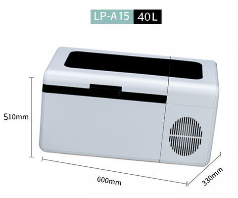 Car Fitment 40L Dual Zone Camping Refrigerator 12V DC Fridge